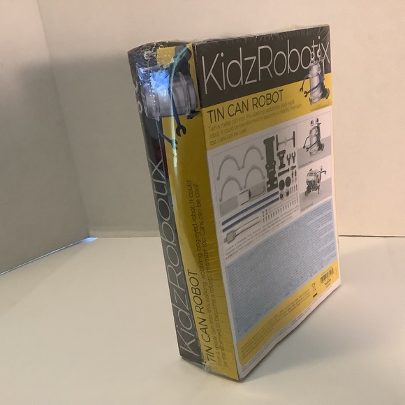 Kids Robotix Tin Can Robot Steam Powered Kids 4M - Picture 10 of 14